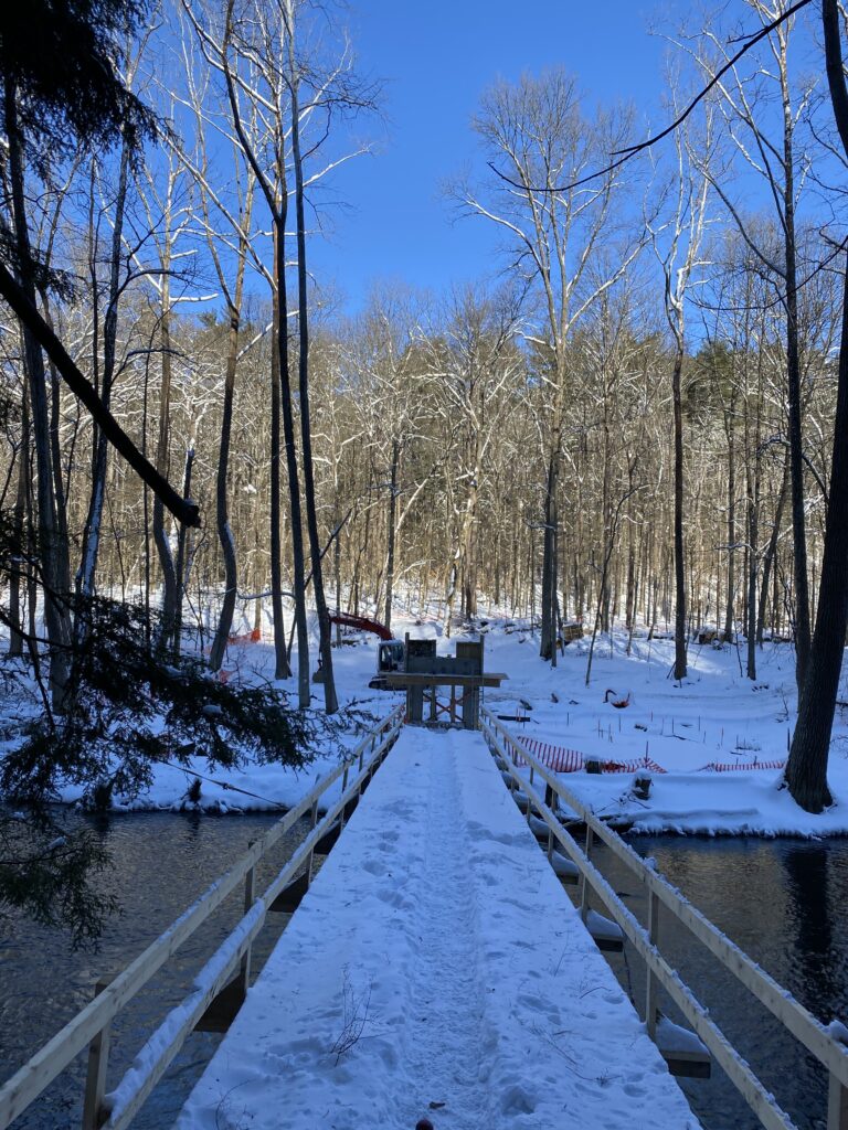 Project Spotlight Mohican Cable Pedestrian Bridge The Righter Company